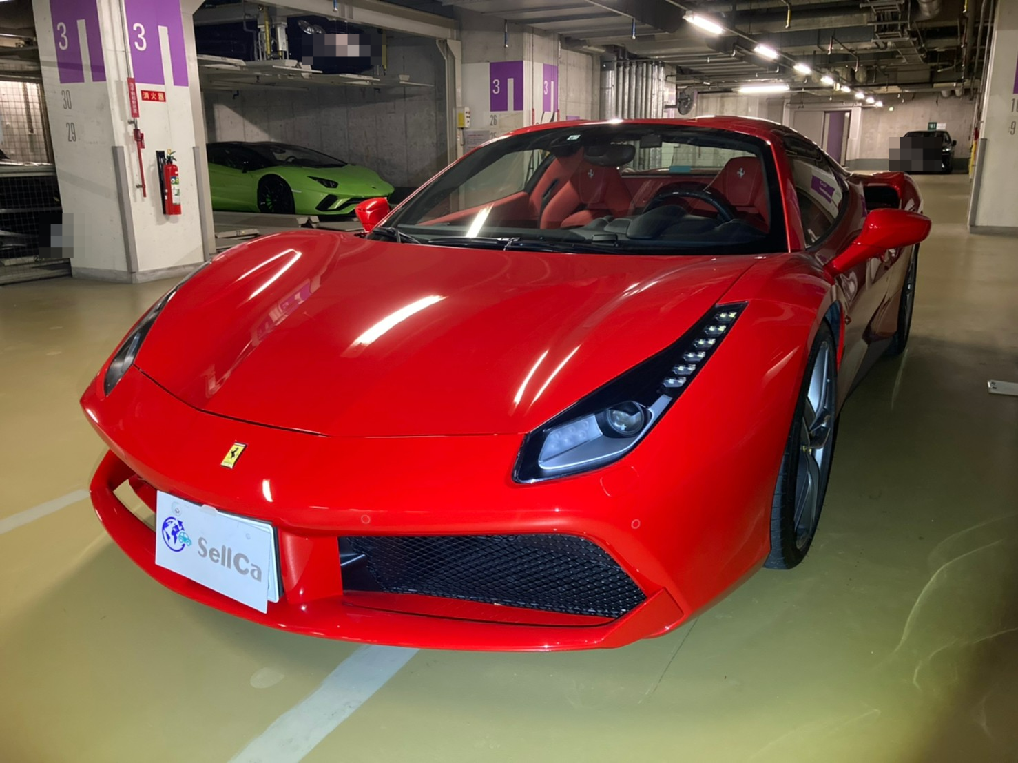 フェラーリ ４８８スパイダーの売買実績画像