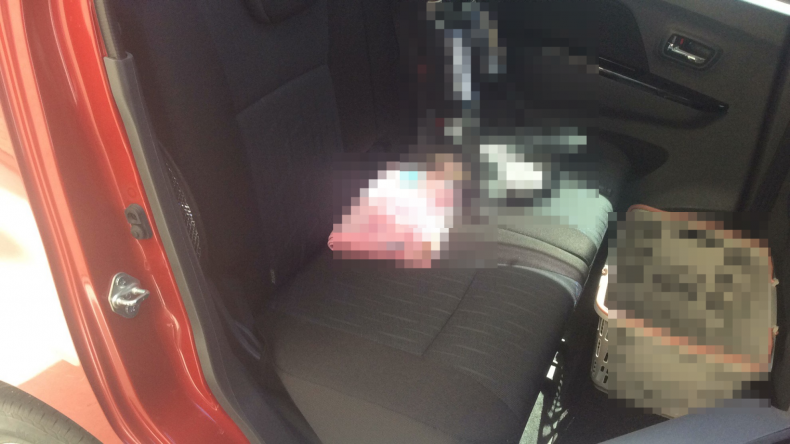 内装後方シート