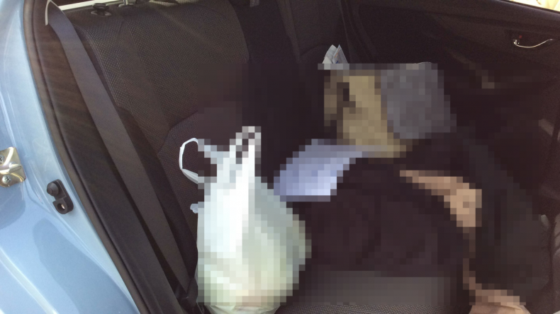 内装後方シート