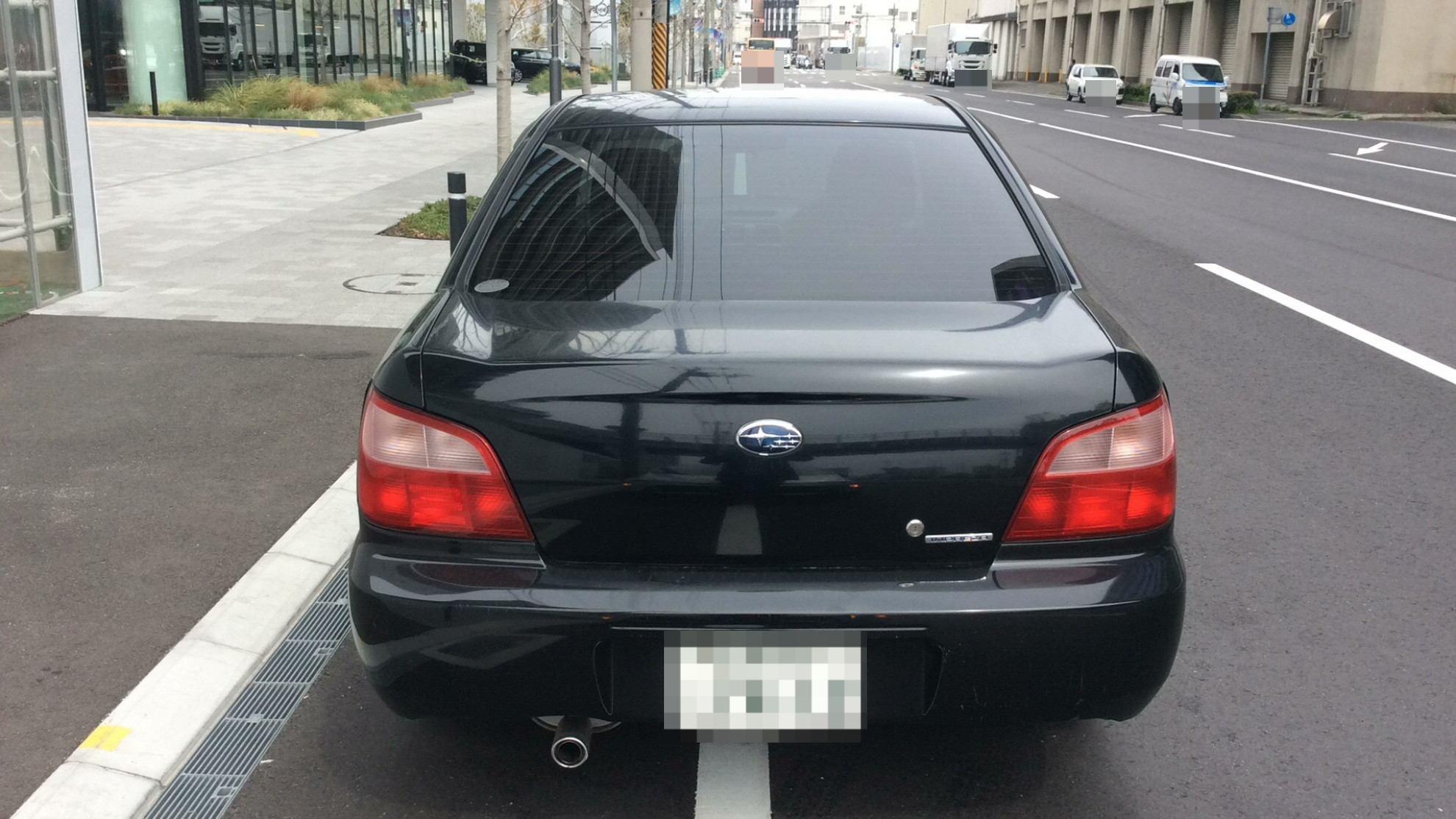 外装後方