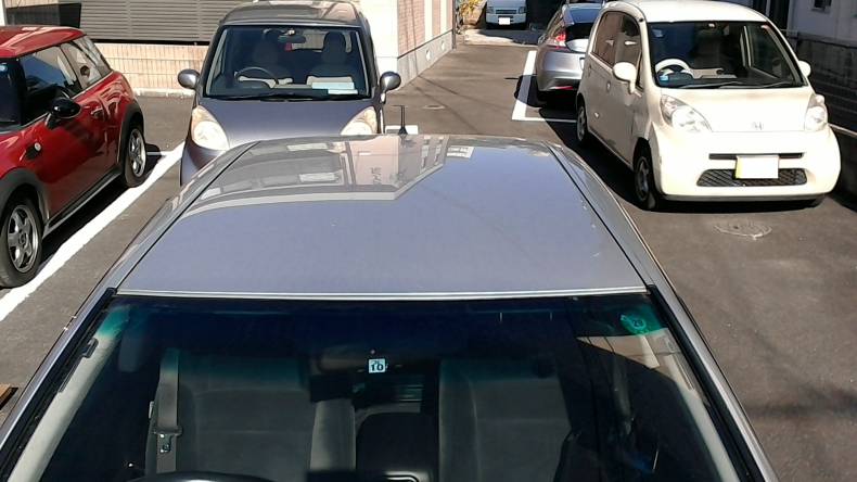 正面ルーフ