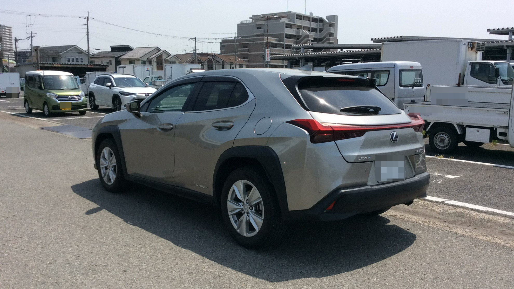 外装左後方