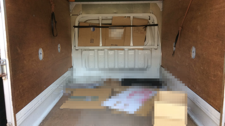 内装後方シート