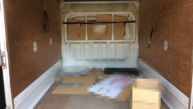 内装後方シート