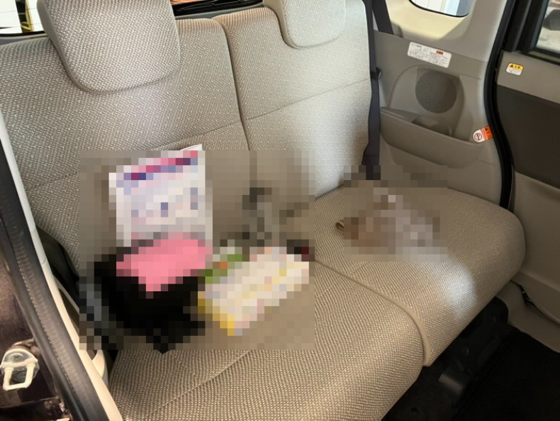 内装後方シート