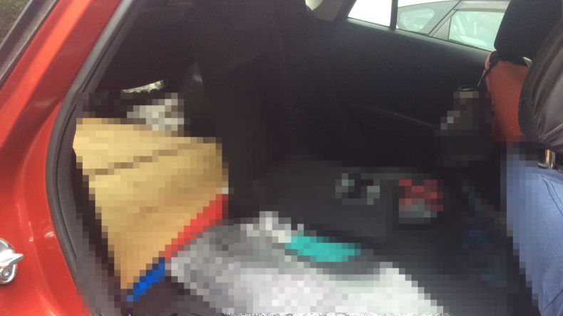 内装後方シート