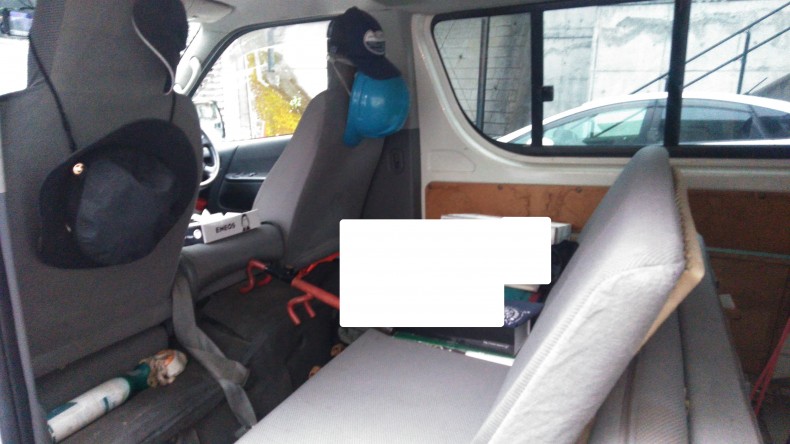 内装後方シート