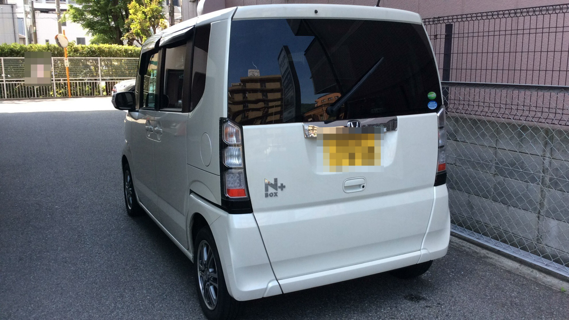 外装左後方