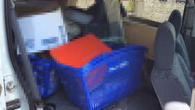 内装後方シート