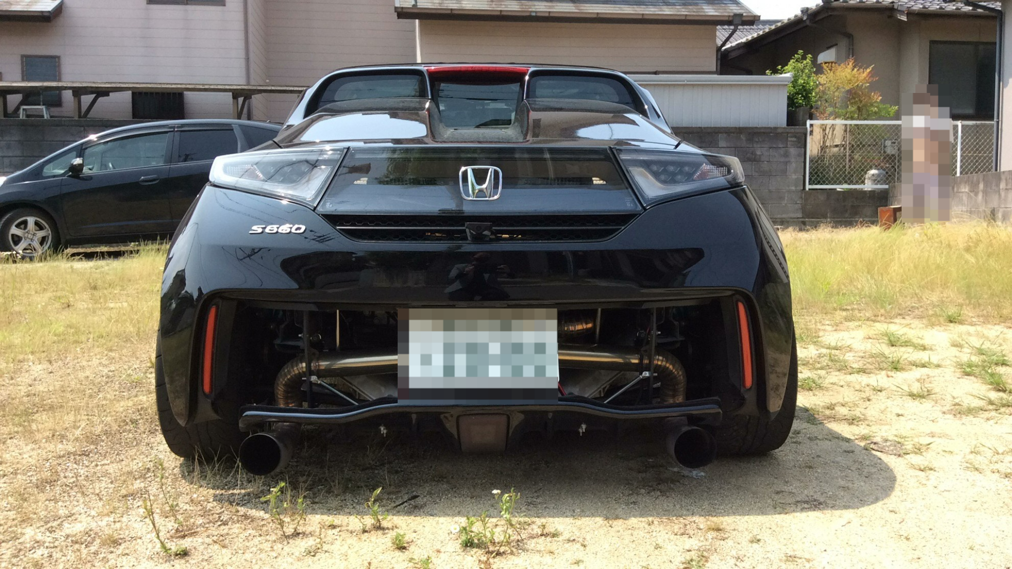 外装後方