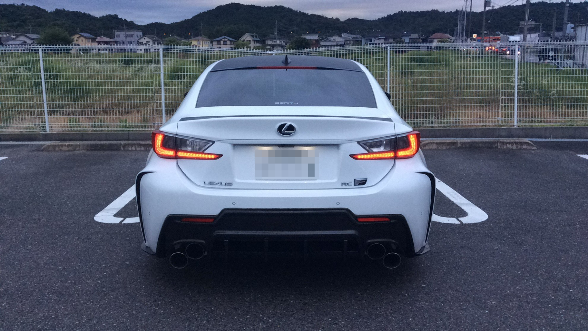 外装後方