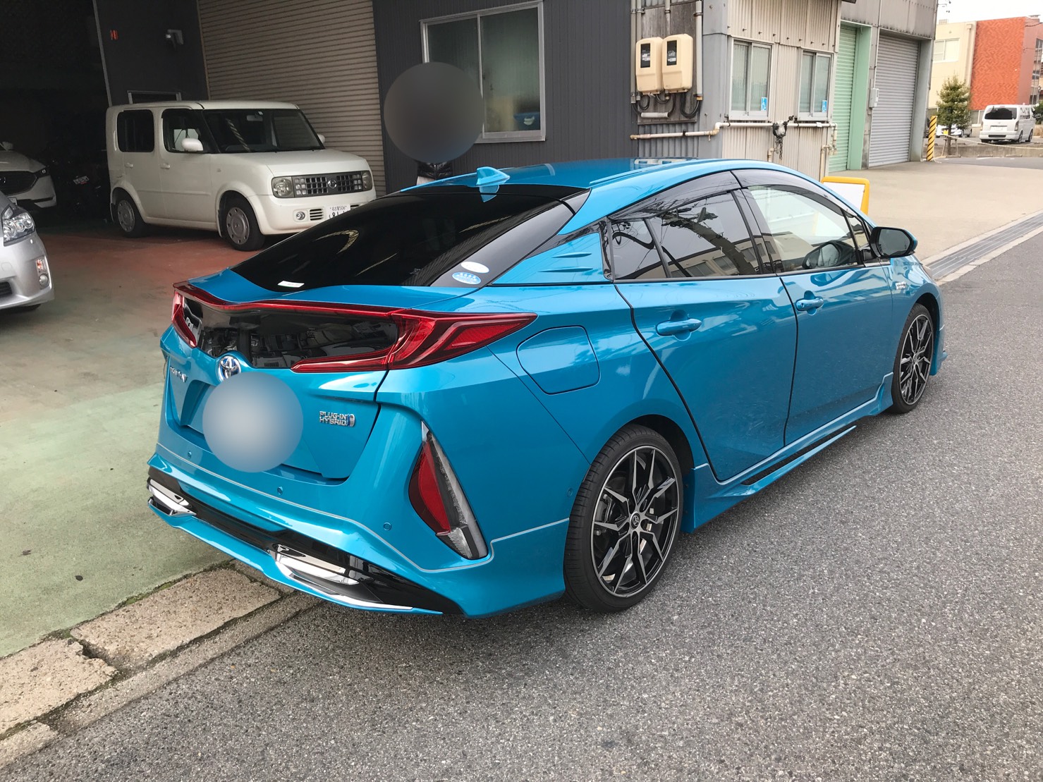 外装右後