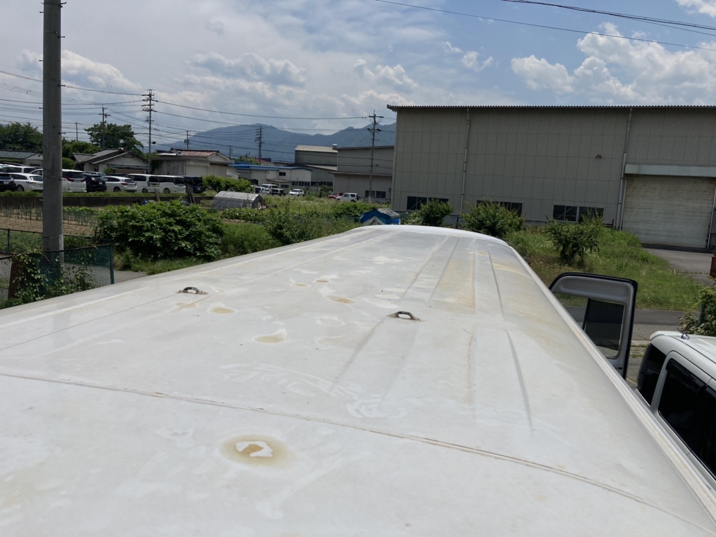 正面ルーフ