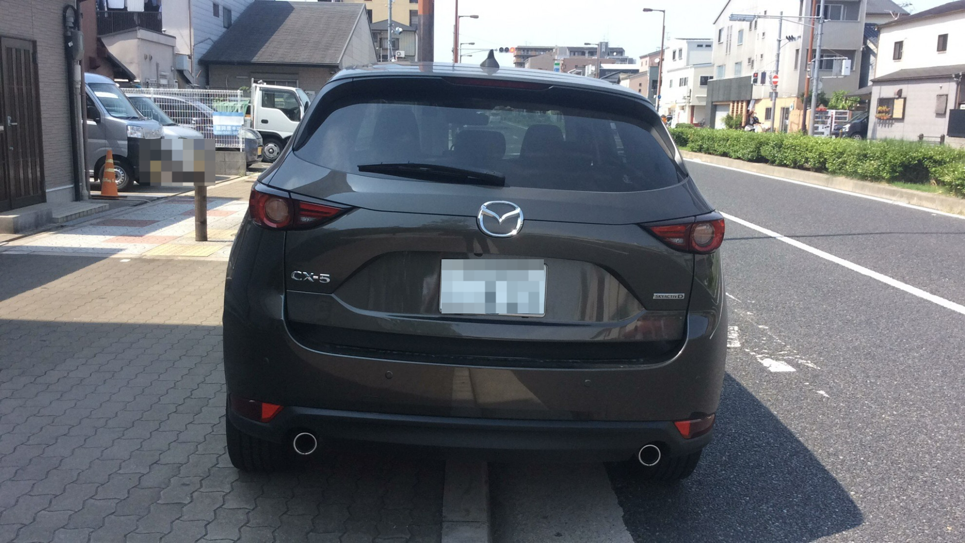 外装後方
