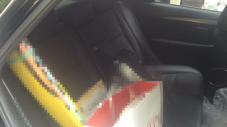 内装後方シート