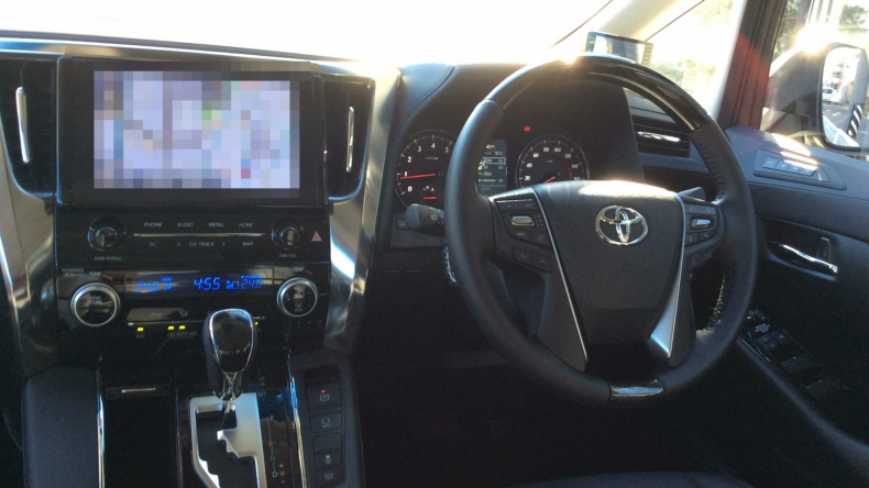 内装インパネ全体