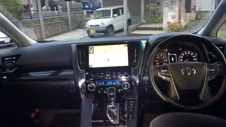 内装インパネ全体