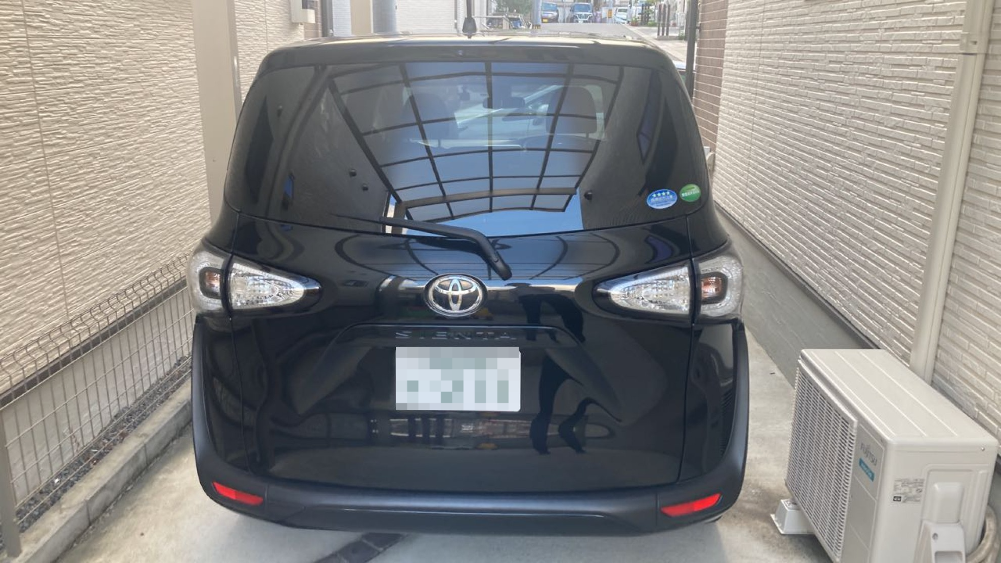 外装後方