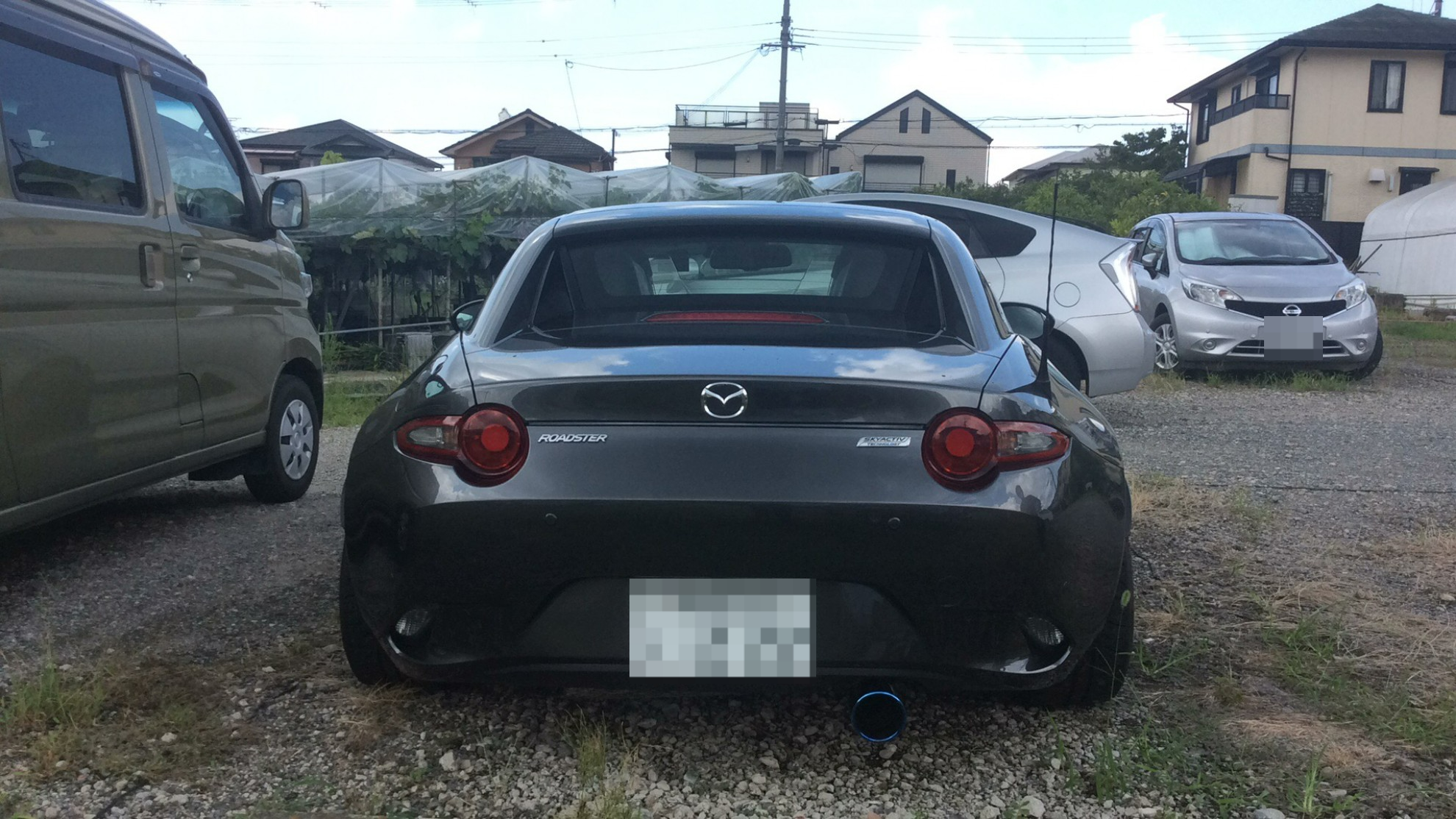 外装後方