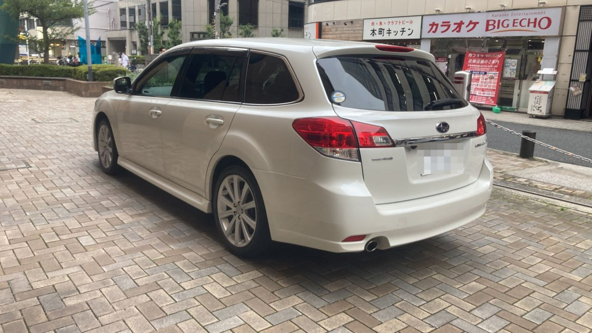 外装左後方
