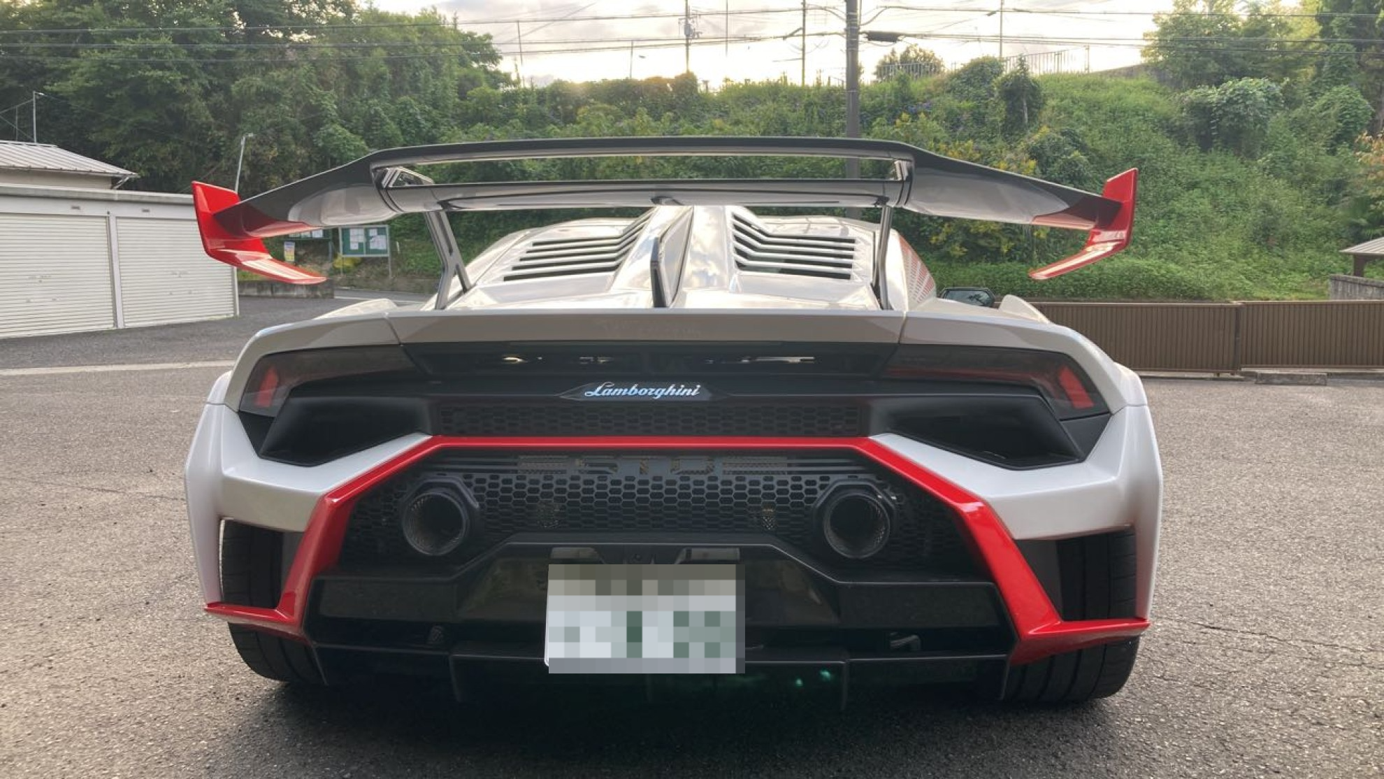 外装後方