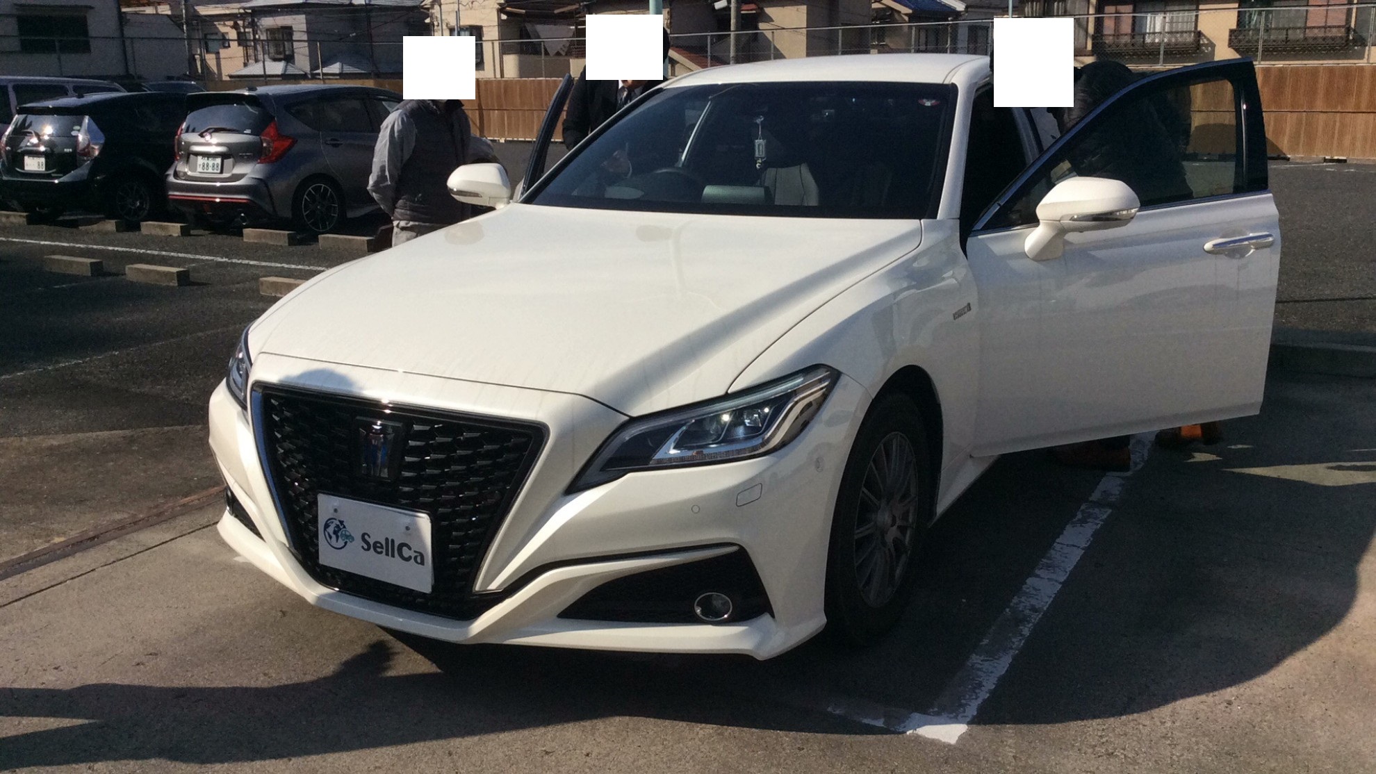 トヨタ クラウンハイブリッドの売買実績画像