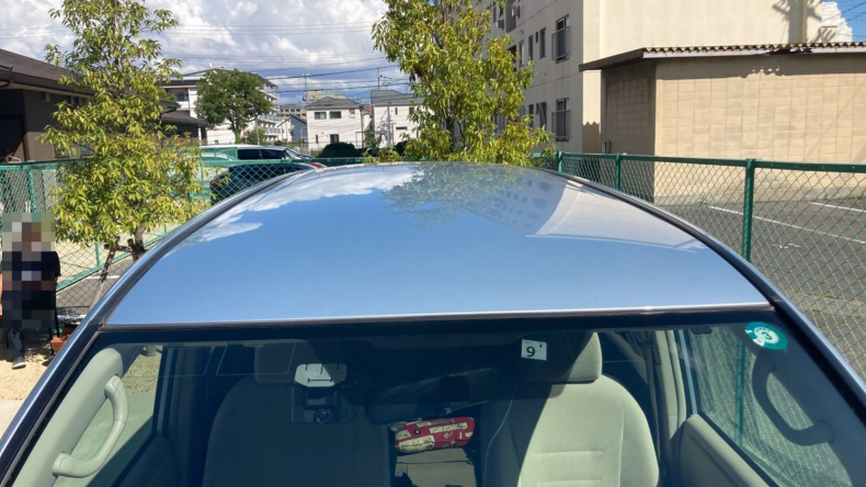 正面ルーフ