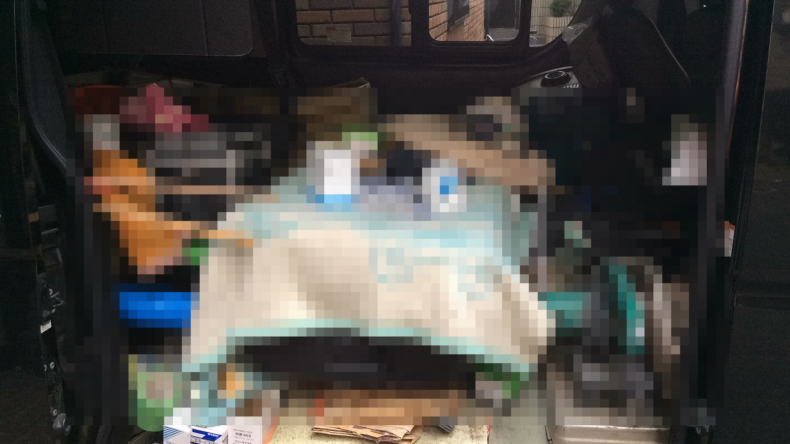 内装後方シート