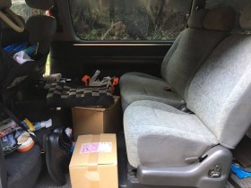 内装後方シート