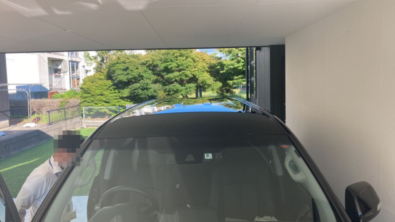 正面ルーフ