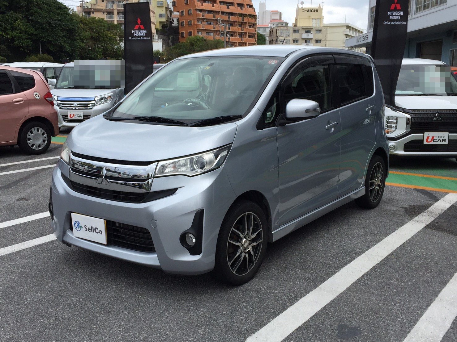 三菱 ｅＫカスタムの売買実績画像
