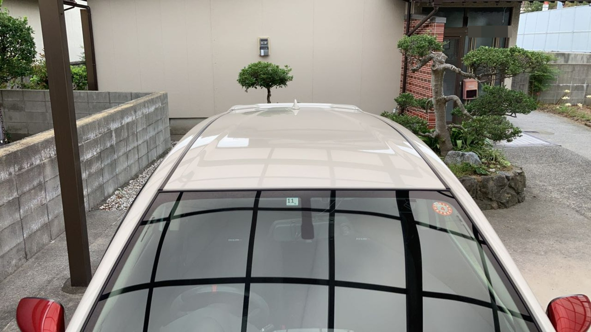 正面ルーフ