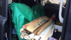 内装後方シート