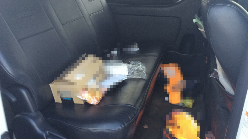 内装後方シート