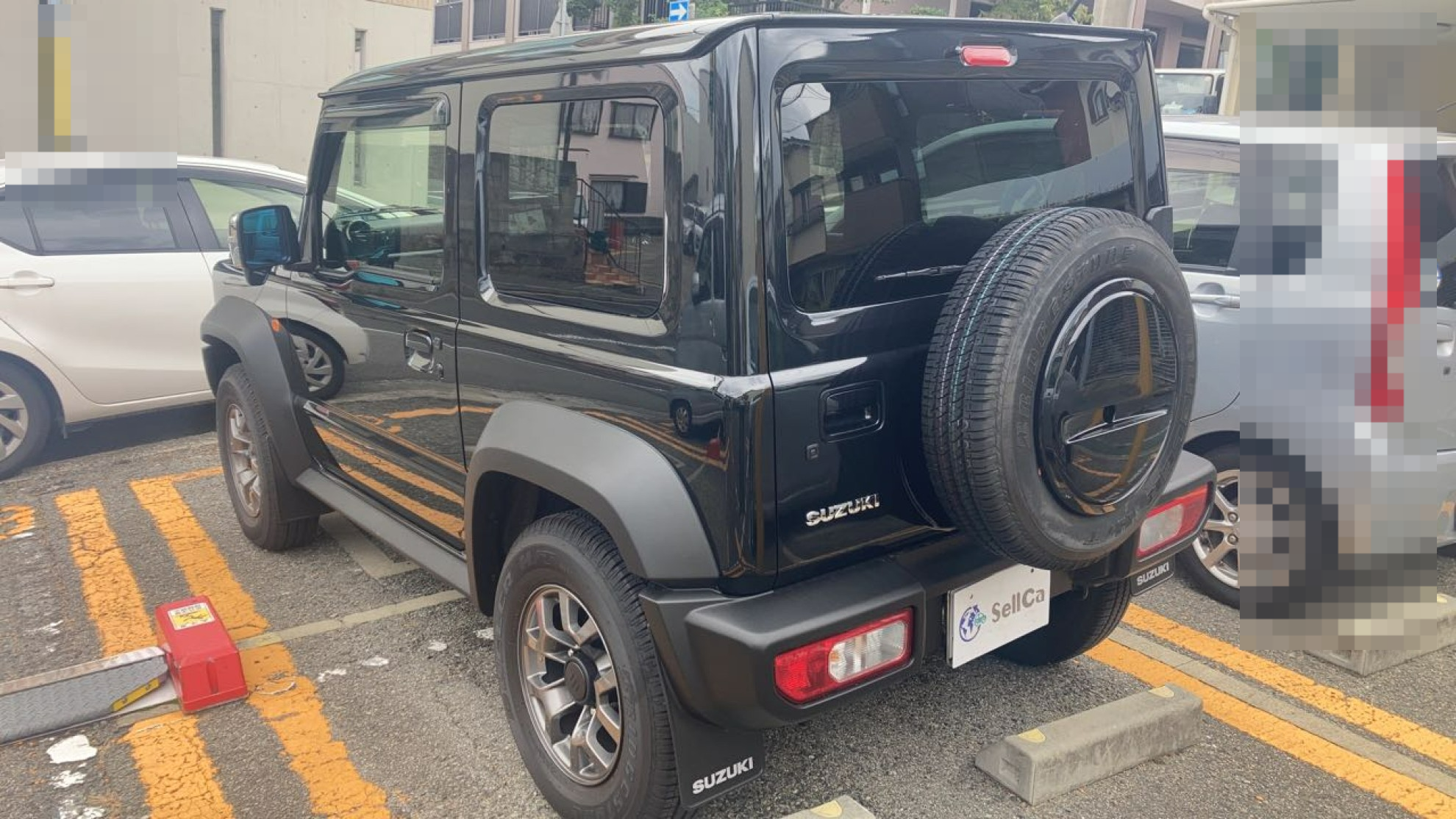 外装左後方