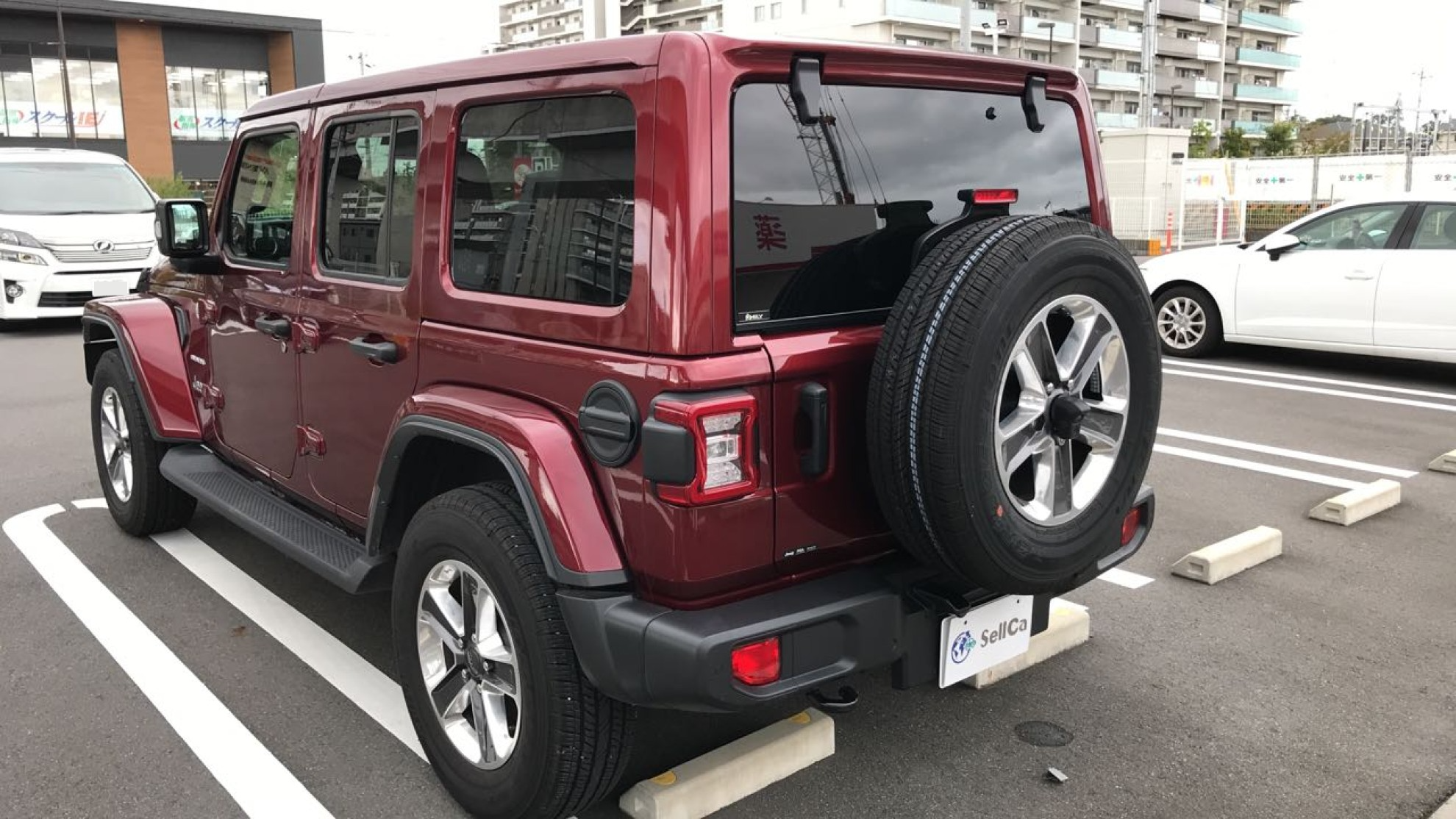 外装左後方