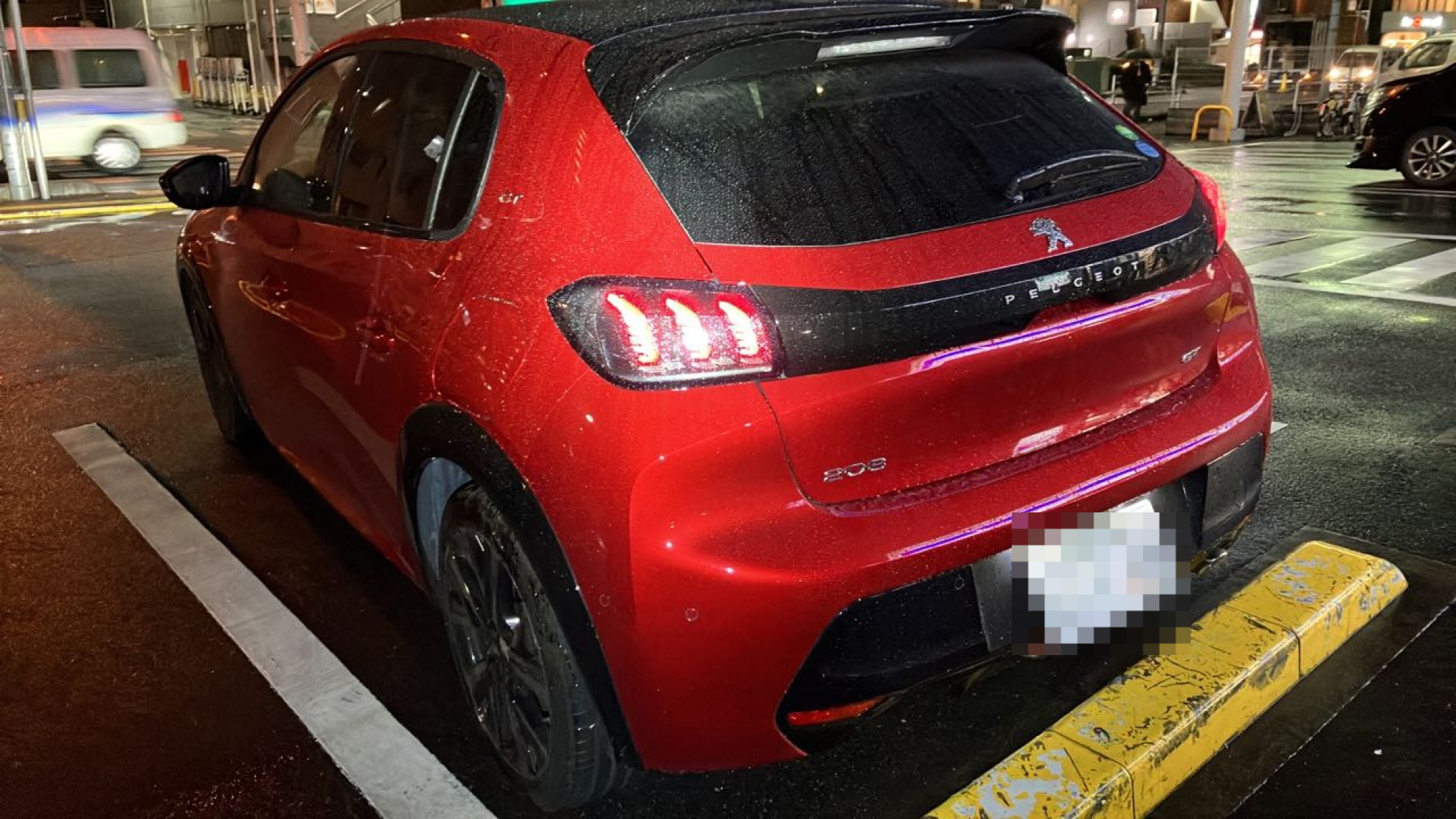 外装左後方