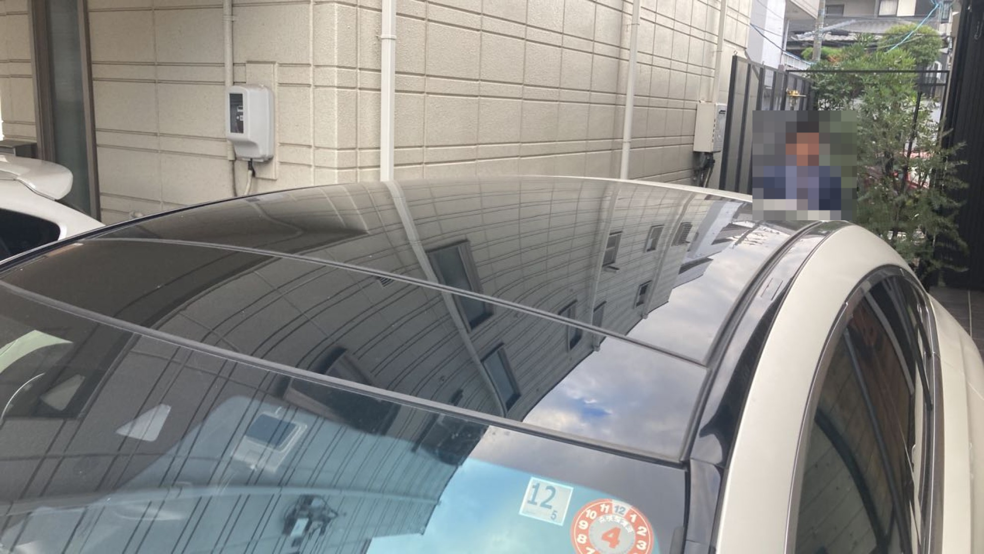 正面ルーフ