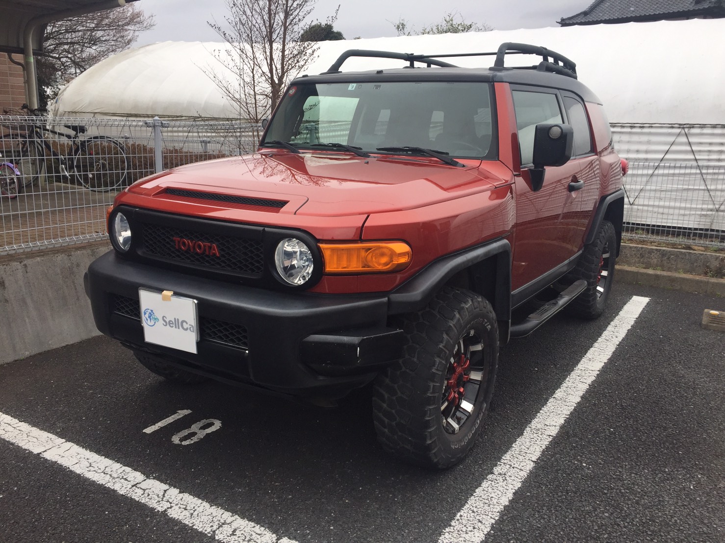 トヨタ ＦＪクルーザーの売買実績画像