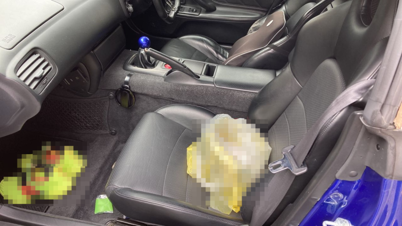 内装後方シート