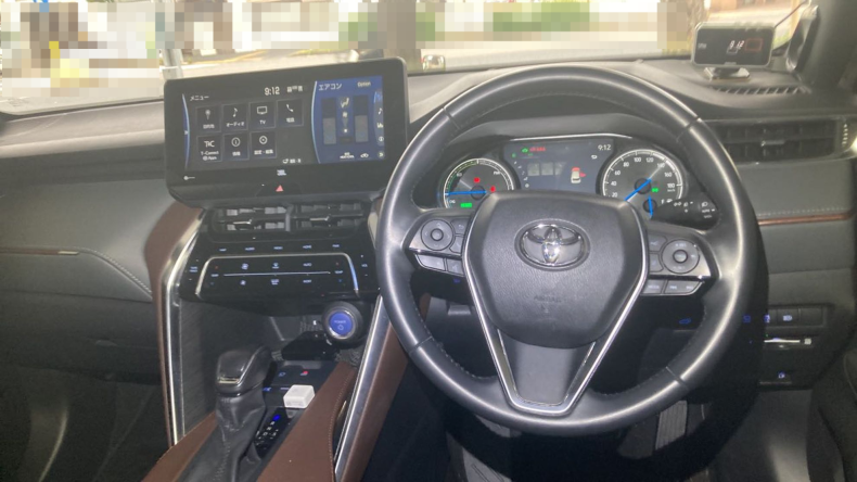 内装インパネ全体