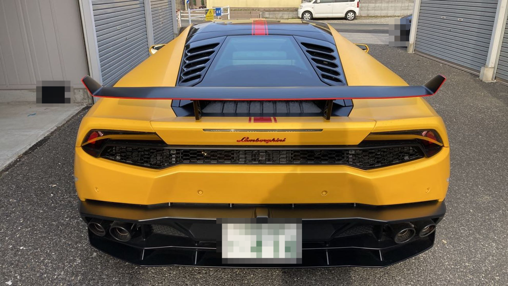 外装後方
