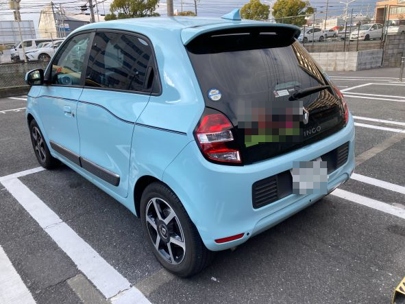 外装左後方