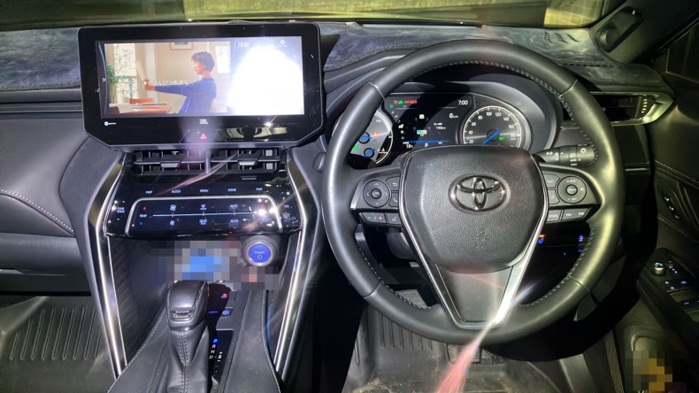 内装インパネ全体