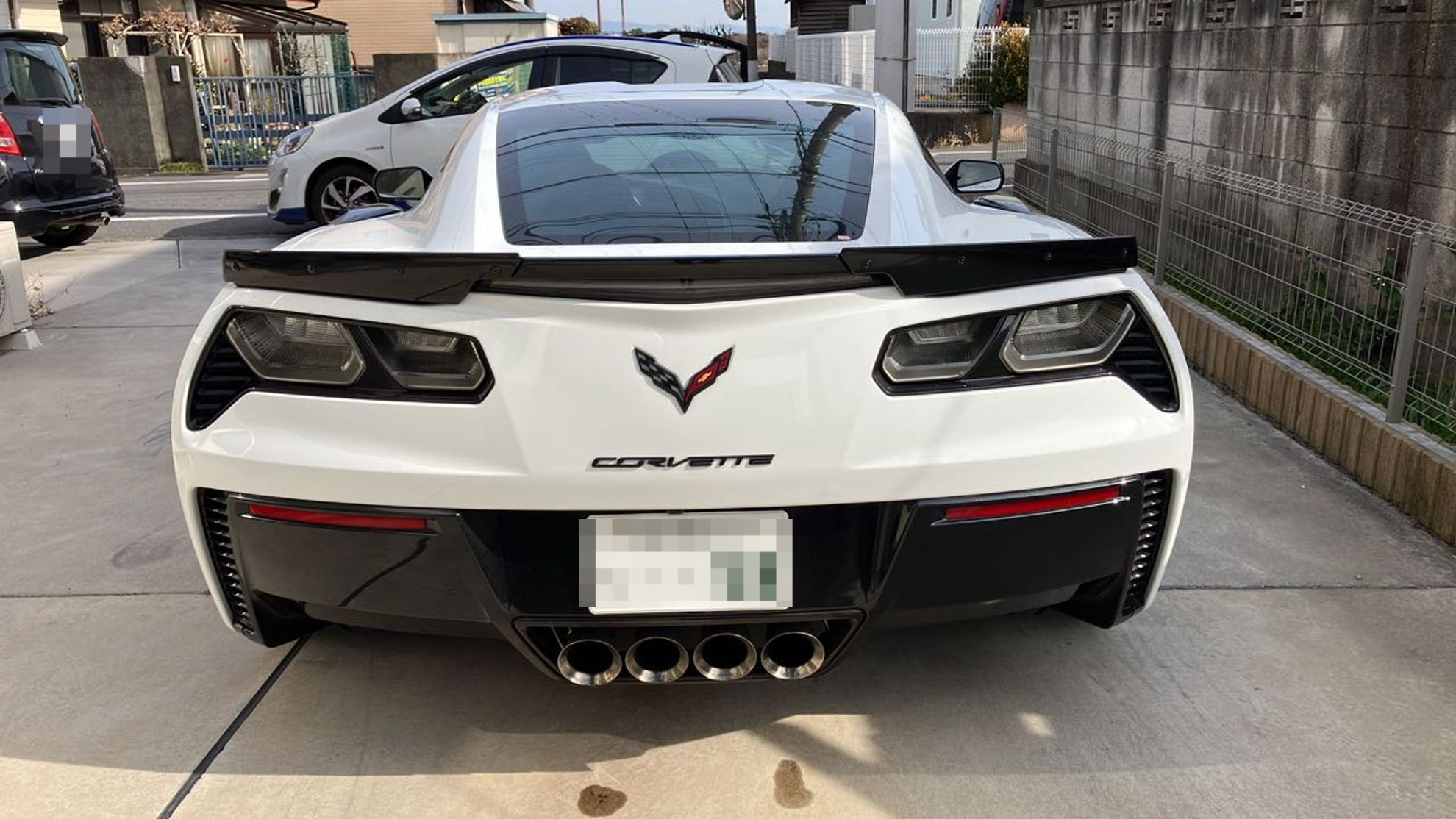 外装後方