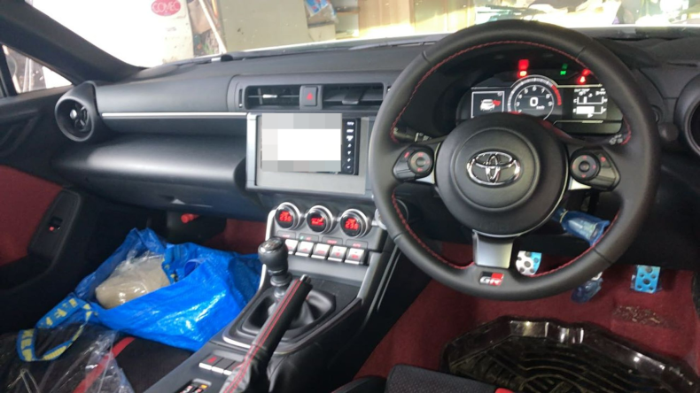 内装インパネ全体