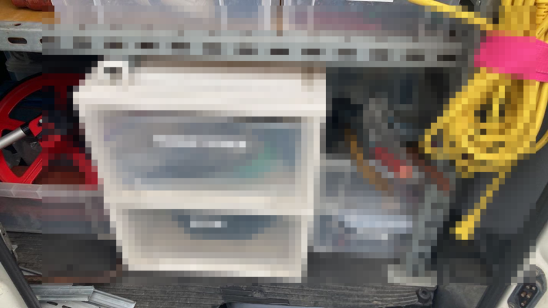 内装後方シート