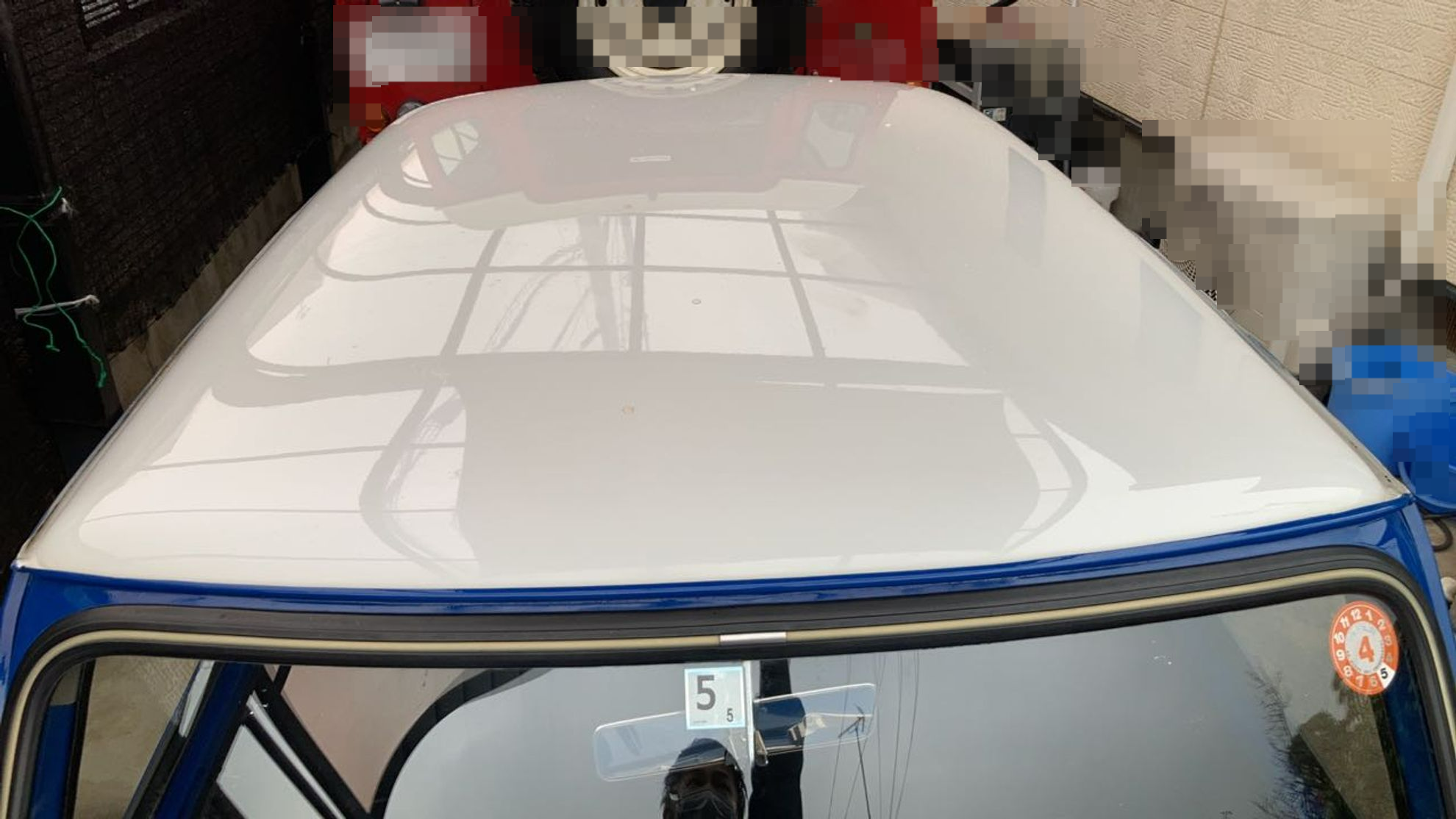 正面ルーフ