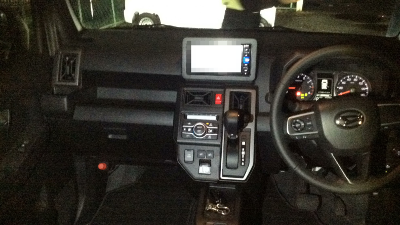 内装インパネ全体