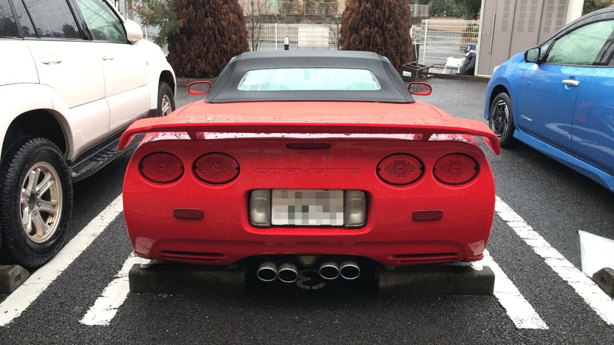 外装後方